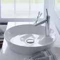 Duravit Cape Cod Aufsatzbecken, Ø 48 cm 1 Hahnloch durchgestochen 2328480000, Badkeramik,