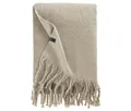 Tchibo - Schöner WOHNEN-Kollektion Wohndecke »Plenty« - beige