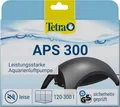 Tetra APS 300 Aquarium Luftpumpe Membran-Pumpe für Aquarien 120-300L schwarz