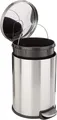 Amazon Basics 20 L Mülleimer Mit Stahlrohrpedal - Sanft Schließend Mit Deckel, F