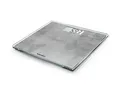 Soehnle Personenwaage Style Sense Compact 300 Concrete, 1-tlg., LCD-Anzeige, flaches Design, bis 180kg, große Trittfläche, kg/lb/st