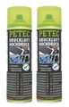 2x PETEC Druckluft Hochdruck Spray Hockdruckspray mit bis zu 6 BAR 400ml - 72150