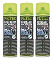 3x PETEC Druckluft Hochdruck Spray Hockdruckspray mit bis zu 6 BAR 400ml - 72150