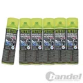 6x 400 ml PETEC DRUCKLUFT HOCHDRUCKSPRAY FARBLOS SILIKONFREI BIS 6 BAR