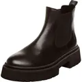 Steve Madden Stiefelette Stiefelette Leder/Textil - Schwarz - 40