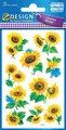 AVERY Zweckform 54103 Deko Sticker Sonnenblumen 30 Aufkleber