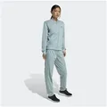 adidas Sportswear Trainingsanzug W ESS 3S TS (2-tlg) grün S (34/36)