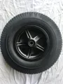 Berg Gokart Zubehör Rad mit Felge schwarz 4.00/4.80-8 Extra Blockprofil