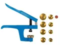 Velleman Schließset für Uhrengehäuse, 10-teilig, nicht magnetisch, im Koffer, blau