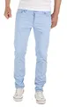 Yazubi Herren Chino Hose Simon - Slim Fit Chinohose für Männer, Blau (Brunnera Blue 163922), W32/L34