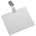 24 EUROPEL Namensschild, geschlossen, mit Clip, 90 x 60 mm