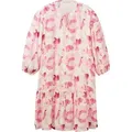 TOM TAILOR Sommerkleid PRINTED aus Viskose bunt L (40)