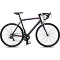 WYNN Rennrad 28 Zoll ROD1.0 schwarz Rahmenhöhe 58 cm Damen Herren 14 Gänge - Schwarz