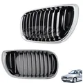 Niere Kühlergrill chrom rechts+links Grill Gitter Set Satz  für BMW E46 01-05