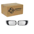 DIEDERICHS SPORT GRILL KÜHLERGRILL NIEREN CHROM SCHWARZ passend für BMW 3er E46