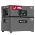 XORO SOLAR ATLAS-D 2.4 kWh Stromspeicher - Erweiterbar bis 12 kWh, AC-gekoppelt