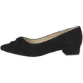 Peter Kaiser Damen - Slipper & Mokassin 72241 in schwarz Rauleder