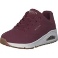 Skechers Damen 73690-burg_37 sneakers, Rot, 37 EU