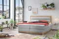 Belanoti Boxspringbett Age (Unterbox, Matratze, Topper), 160x200 cm, Holz, Eiche, Visco-Topper, H2/H3 wendbar, 7-Zonen-TFK