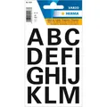HERMA Klebebuchstaben 4167 Buchstaben A-Z, schwarz 25,0 x 25,0 mm, 30...