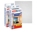 tesa Insektenschutz-Fensterrahmen Insect Stop Comfort Fliegengitter für Fenster - 1.3 m x 1.5 m, (Packung, 2-St., Fliegennetz, Klettband, Andrück und Schneidehilfe), Insektenschutzgitter - ohne Bohren - zuschneidbar
