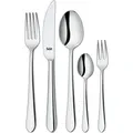 Besteck-Set SILIT "Midi", silber (edelstahlfarben), 30 tlg., Edelstahl 18/10, Essbesteck-Sets, Solide Monobloc Tafelmesser, poliert