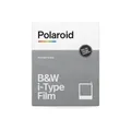 Polaroid Originals B&W i‑Type Film Sofortbildfilm 8 Stk 107 x 88 mm