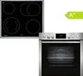 NEFF Einbauherd-Set EDX40 Edelstahl Glaskeramik Kochfeld Bräterzone EasyClean