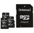 Intenso Intenso Premium 3er Pack (3 x 64 GB) microSDXC-Karte 64 GB Class 10 U Speicherkarte