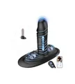 AI Sync Anal Dildo & Grinder-Vibrator mit Silikon-Vollummantelung, Analplug mit 9 Vibrations&3 Stoßmodi, Analkugeln IPX7 Wasserabweisend, Magnetisch Aufladbar, Vibratorenset für Männer & Paare
