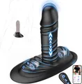 AI Sync Anal Dildo &amp; Grinder-Vibrator mit Silikon-Vollummantelung, Analplug