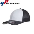 Flexfit Mesh Trucker Trucker Cap S/M Weiß Dunkelgrau