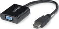 StarTech.com HDMI to VGA Adapter, 1080p, Active Video Converter - Videoadapter - HDMI männlich zu HD-15 (VGA) weiblich - 18.95 cm - Schwarz - 1080p-Unterstützung, aktiv, Busbetrieb (HD2VGAE3)