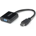 StarTech.com HDMI zu VGA Adapter - Aktiv HDMI zu VGA Konverter - Aktiv Konverter de Video für Computer de Desktop oder Laptop - 1920x1080 - 1080p - Silber