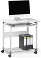 DURABLE Computertisch PC Arbeitsstation System Computer Trolley 75FH grau