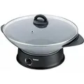 Tefal WK302013, 8 Person(en), Schwarz, Grau, Rund, Drehregler, Glas, 2 m - Schwarz/Silber