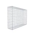 GABIONA | Gabione 100 x 70 x 20 cm | Gabionenkorb mit Maschenweite 5x5 cm | Robuste Steinkorb Mauer mit Spiralverschluss