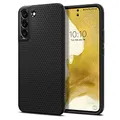 ✅​ Liquid Air Hülle Kompatibel mit Samsung Galaxy S22 Schwarz