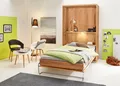 priess Schrankbett Ancona mit Regal und LED-Beleuchtung