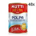 48 Mutti polpa di Pomodoro Tomatenpulpe Tomaten sauce 100% Italienisch 400g dose