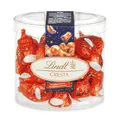 Lindt Schokolade Baumbehang Cresta, 500 g Köcher, Zarter Nougat-Crème mit knusprigen Krokantstückchen in feinster Vollmilchschokolade, Schokoladengeschenk zu Weihnachten