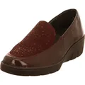 Semler Damenschuhe Halbschuhe Bequem Slipper Rot Freizeit, Schuhgröße:EUR 38.5 | UK 5.5 - Rot - 38,5