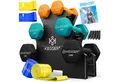 KESSER Hantel-Set, (12 kg Set 2 x (1+2+3)kg), Kurzhantel Gymnastikhanteln mit Ständer Aufbewahrung