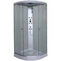Sanotechnik Komplettdusche "Punto", BxHxT: 90 x 207 x 90 cm - gruen
