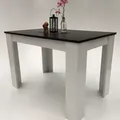 Möbel SD Esstisch Mia 110x70cm Schwarz-Weiß - Schwarz/Weiß