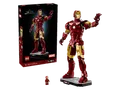 LEGO Super Heroes 76344 Iron Man Mark 3 Sammleredition Bausatz, Rot/Gold