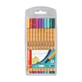 Fineliner STABILO® point 88® walletSTABILO point 88 10er Etui Fineliner 10 Farbe