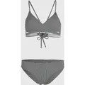 O'Neill Essentials Baay Maoi Bikini SET black simple stripe (39088) 44