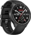OnePlus Watch 2R - 46 mm - Aluminiumlegierung - intelligente Uhr mit Riemen - Silikon - Handgelenkgröße: 140-210 mm - Anzeige 3.63 cm (1.43")