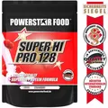 Powerstar Food SUPER HI PRO 128, 1000 g Beutel, Strawberry